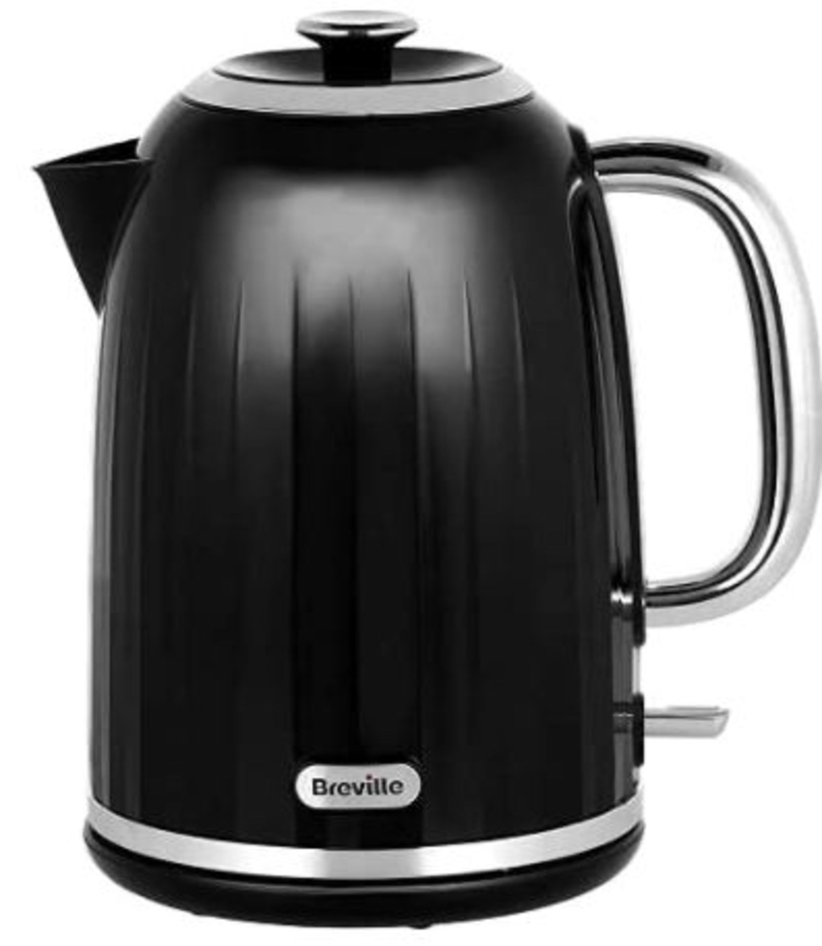 (15) 3x Kettle Items. 1x Breville Impressions Collection Gloss Black Jug Kettle. 1x GH Fast Boil Bl