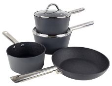 1x Scoville Pro Never Stick + 6 Piece Cookware Set RRP £70 When Complete. (Contents Appear As New,