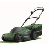 (16) 10x Items. 9x Mixed Lawnmowers To Include Bosch, Qualcast & Powerbase. 1x Sovereign 2400W Shre