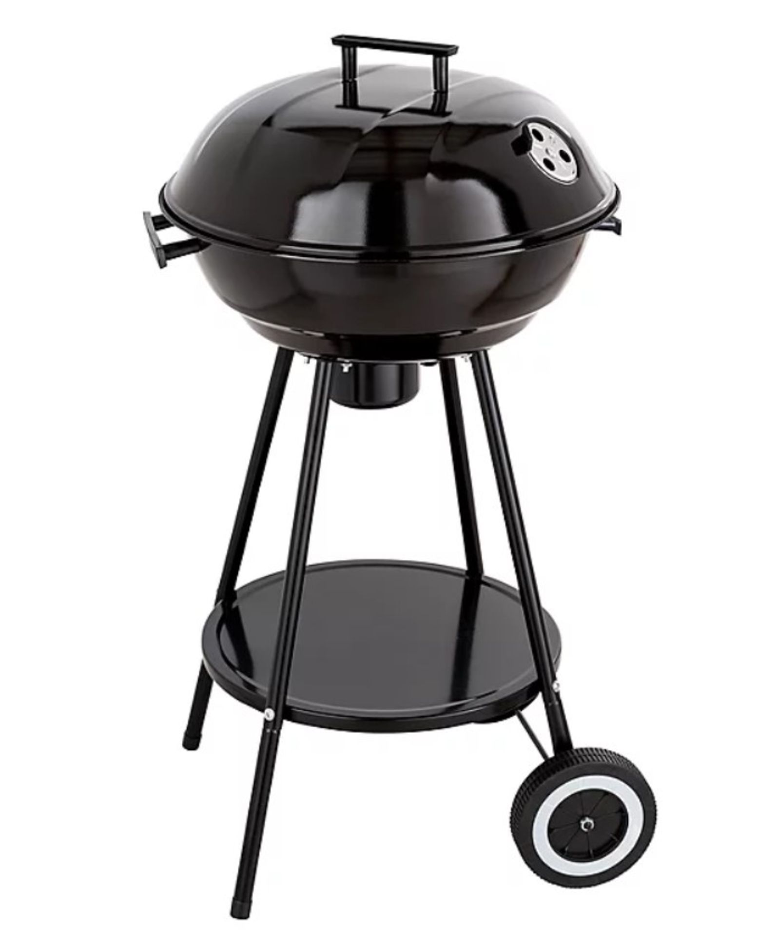 (8C) 3x Expert Grill Items. 2x 75cm Barrell BBQ. 1x 43cm Kettle BBQ. - Image 2 of 3