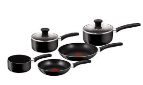 1x Tefal Delight 5 Piece Cookware Set RRP £50. (Contents Appear As New).