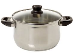 (15) 13x Mixed Cookware Items. To Include 3x GH Stainless Steel Stock Pot With 3x Lid. 3x GH 22cm S