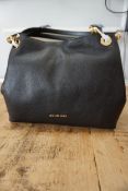 Michael Kors Raven Large Shoulder Tote Black