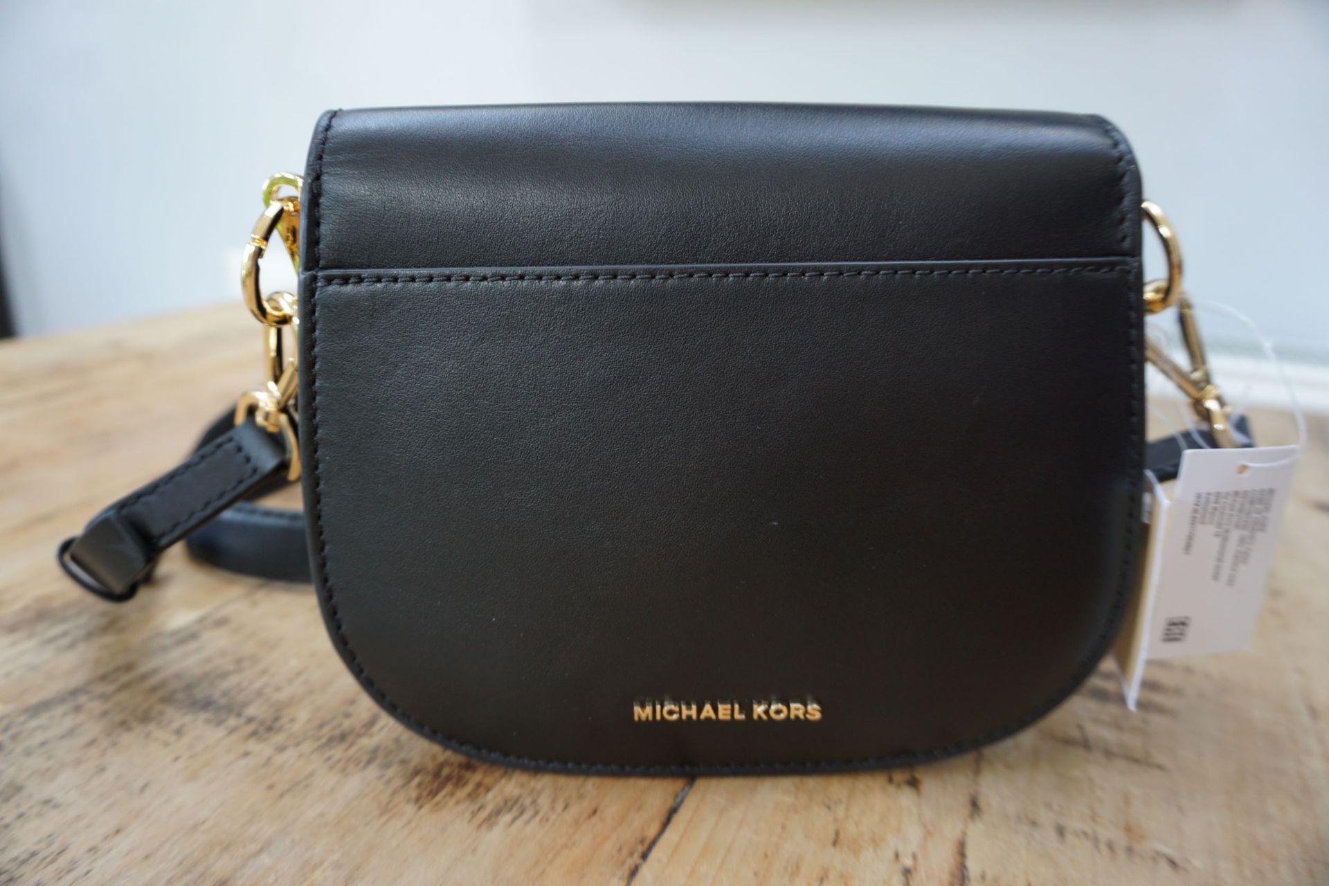 Michael Kors Lillie Small Saddle Crossbody Black - Image 2 of 3