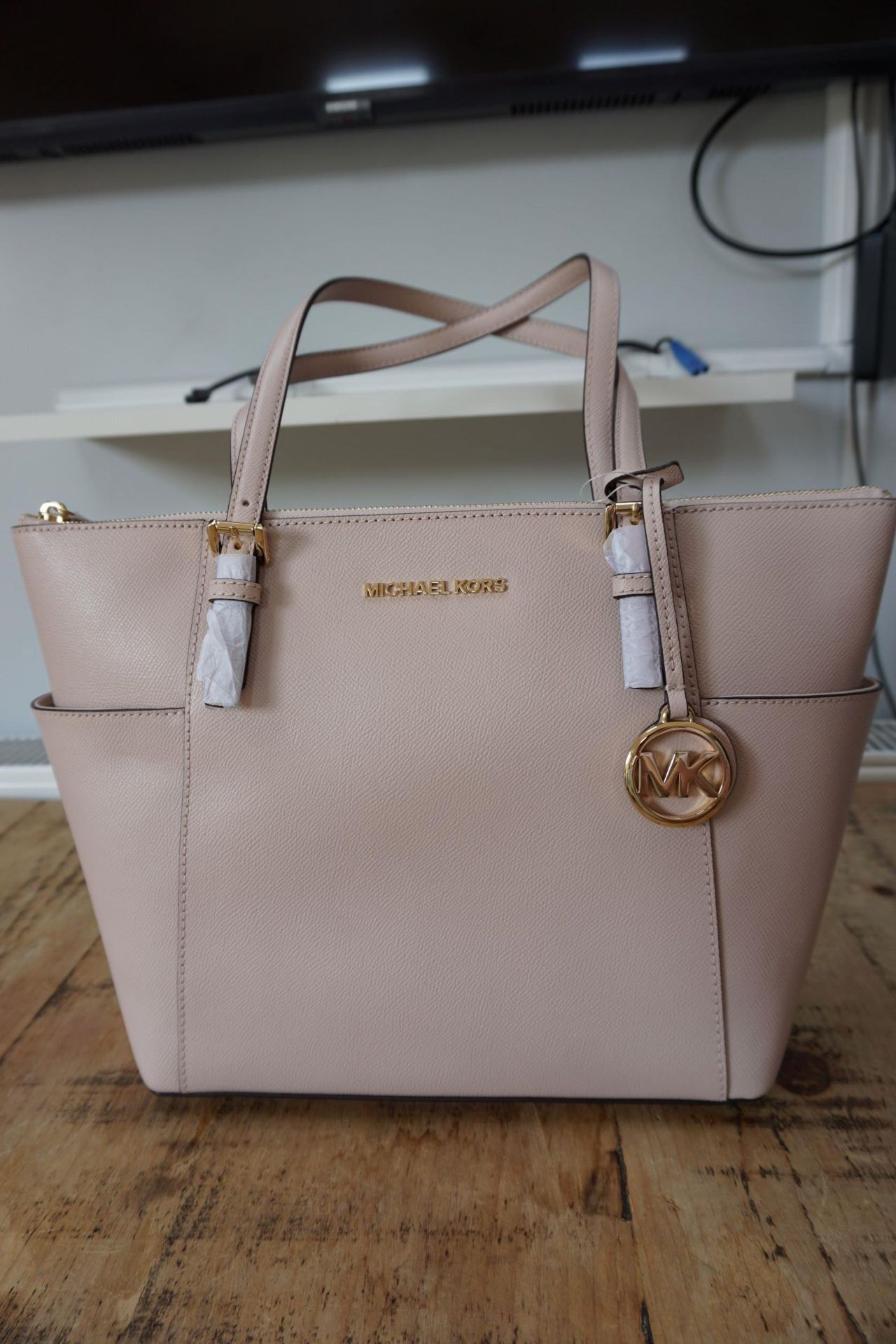 Michael Kors Jet Set Tote Soft Pink