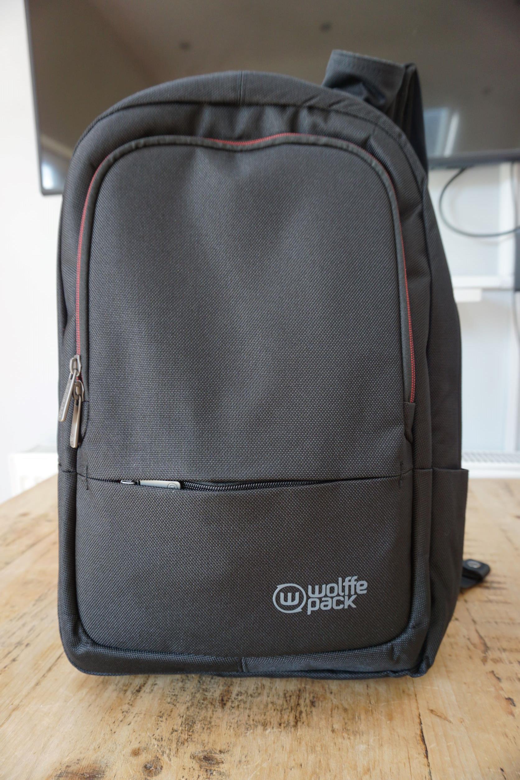 Wolffe Pack Metro Backpack for Travel/Commuting Black