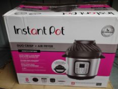 Instant Pot Duo crisp & Air Fryer RRP £179.99 Grade U.