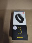 Miband 3 Fitness watch RRP £27 Grade U.