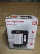 Morphy Richards Soup maker RRP £40 Grade U.