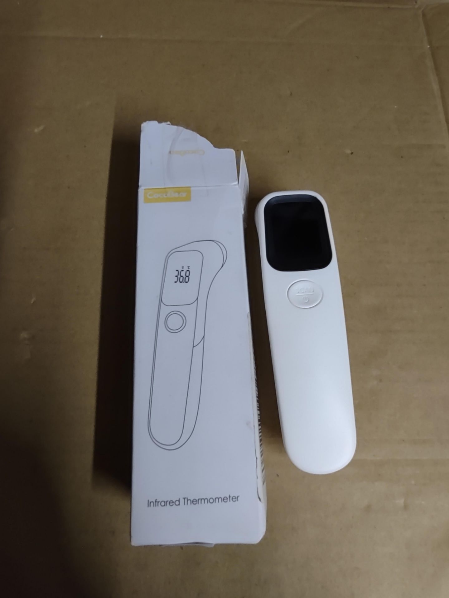 Coco bear infrared thermometer RRP £15 Grade U