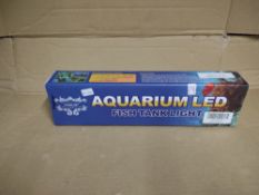 Aquarium LED fish tank light RRP £25 Grade U.