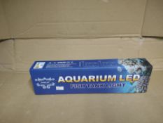 Aquarium LED fish tank light RRP £25 Grade U.