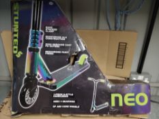 Neo stunted mini stunt scooter RRP £85 Grade U.