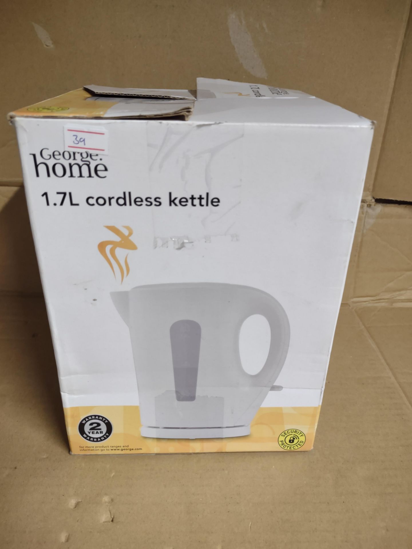 George Home 1.7l kettle RRP £10 Grade U.