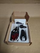 Front and Rear Bike light set RRP £20 Grade U.