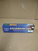 Aquarium LED fish tank light RRP £25 Grade U.