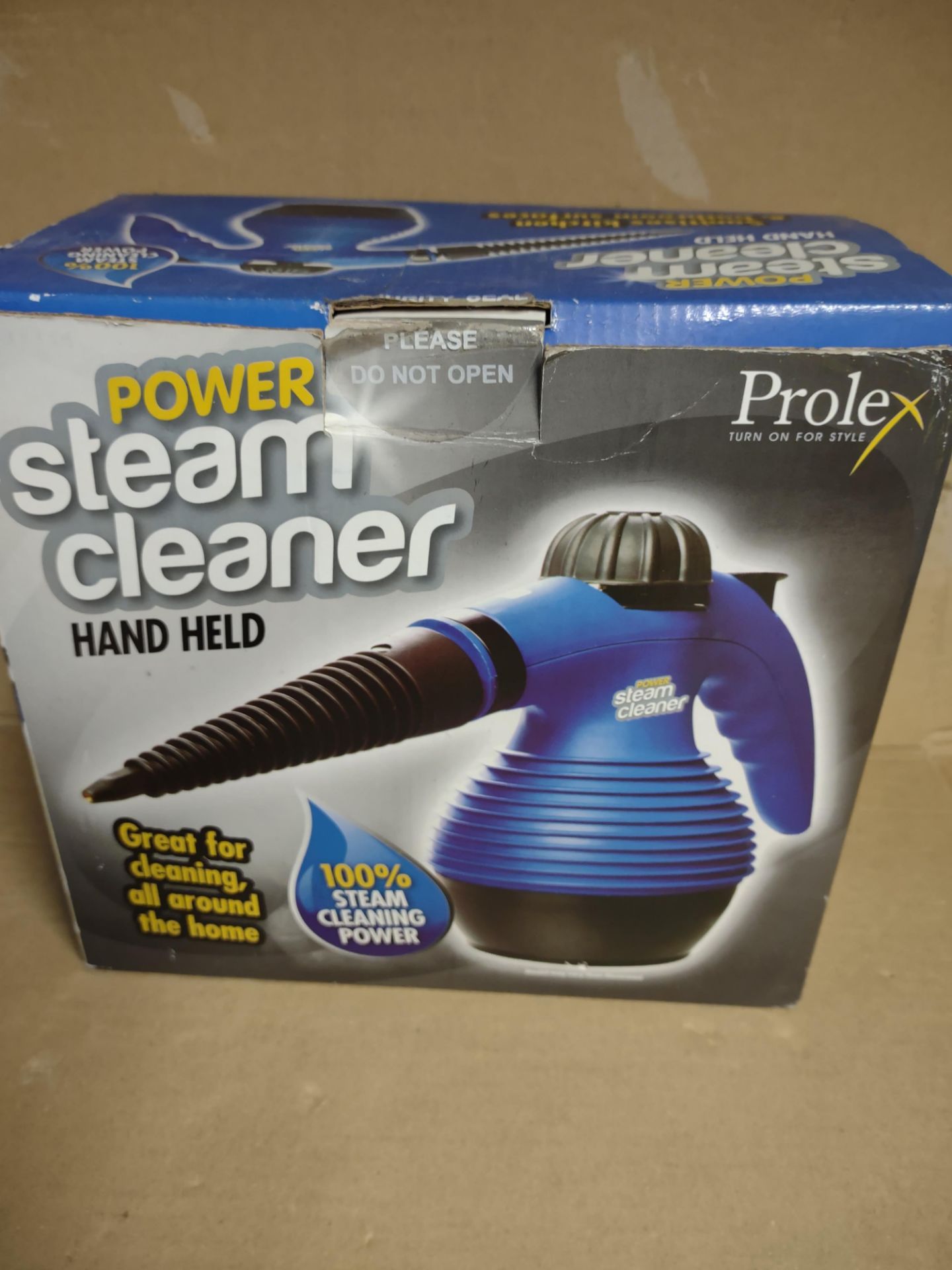 Hand held steam cleaner RRP £40 Grade U.