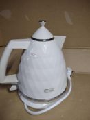 Delonghi Kettle Simbolo RRP £50 Grade U.