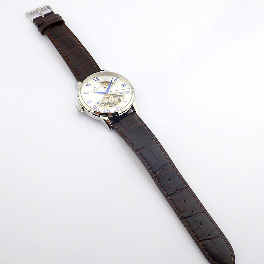 Claude Bernard / Open Heart / Automatic (New) Full Set - Gentlmen's Steel Wrist Watch - Image 9 of 11