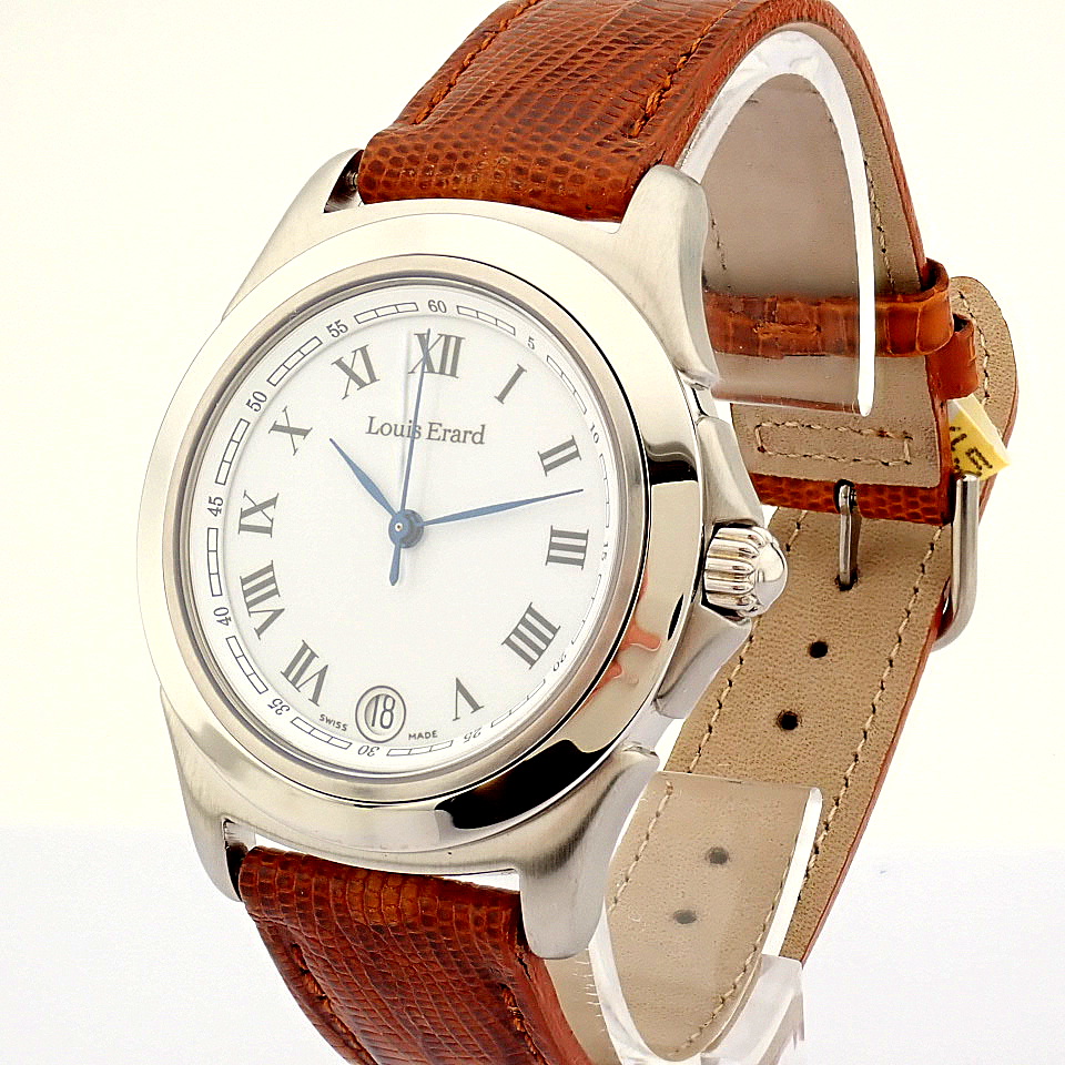 Louis Erard - Gentlmen's Steel Wrist Watch - Image 9 of 9
