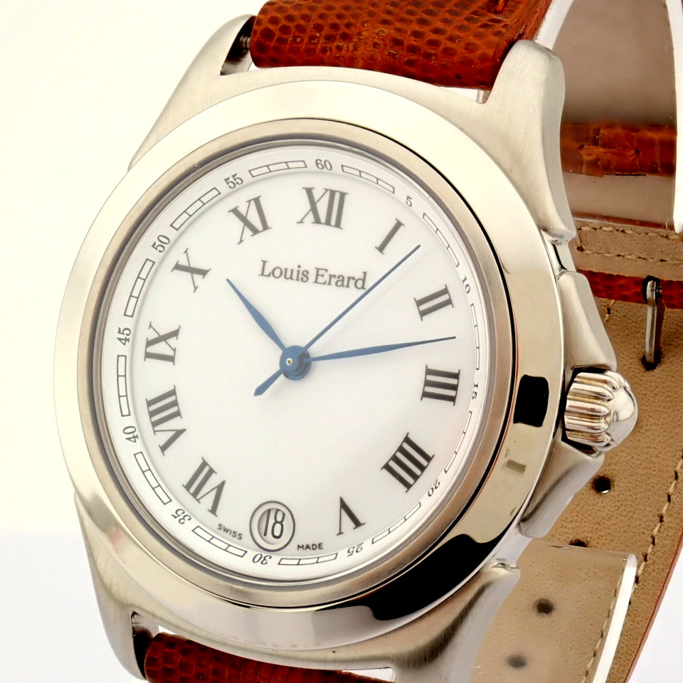 Louis Erard - Gentlmen's Steel Wrist Watch - Image 8 of 9