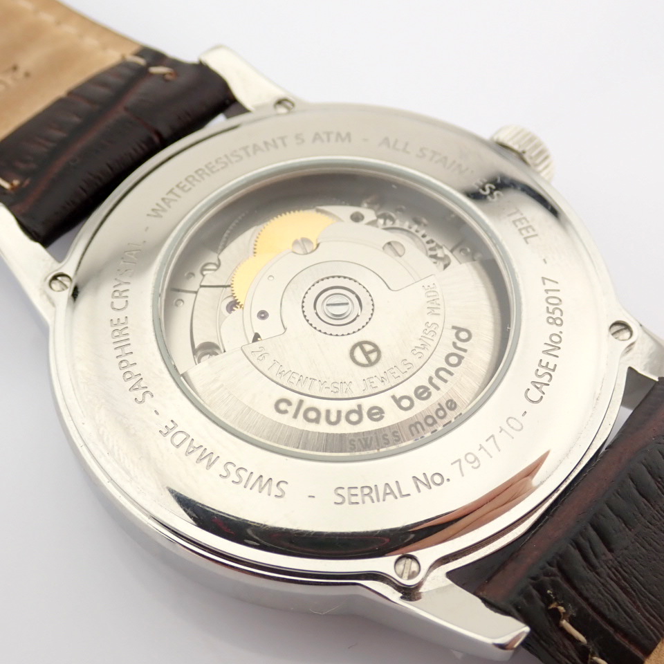 Claude Bernard / Open Heart / Automatic (New) Full Set - Gentlmen's Steel Wrist Watch - Image 11 of 11