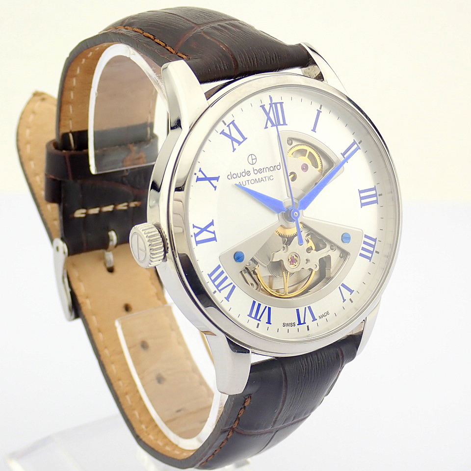 Claude Bernard / Open Heart / Automatic (New) Full Set - Gentlmen's Steel Wrist Watch - Image 4 of 11