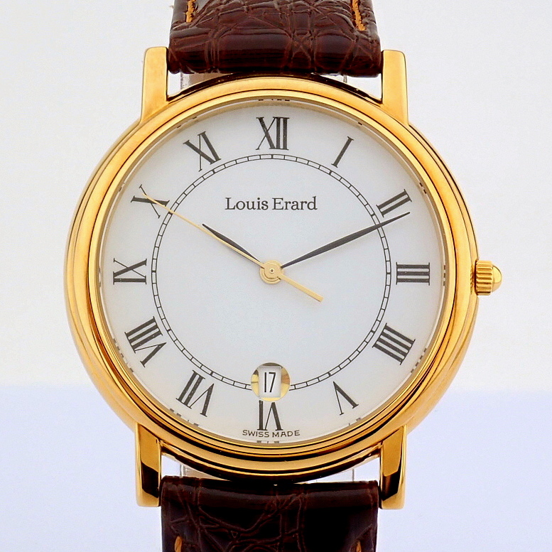 Louis Erard - Gentlmen's Steel Wrist Watch