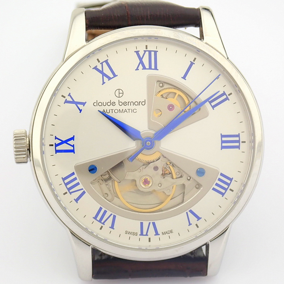 Claude Bernard / Open Heart / Automatic (New) Full Set - Gentlmen's Steel Wrist Watch - Image 3 of 11