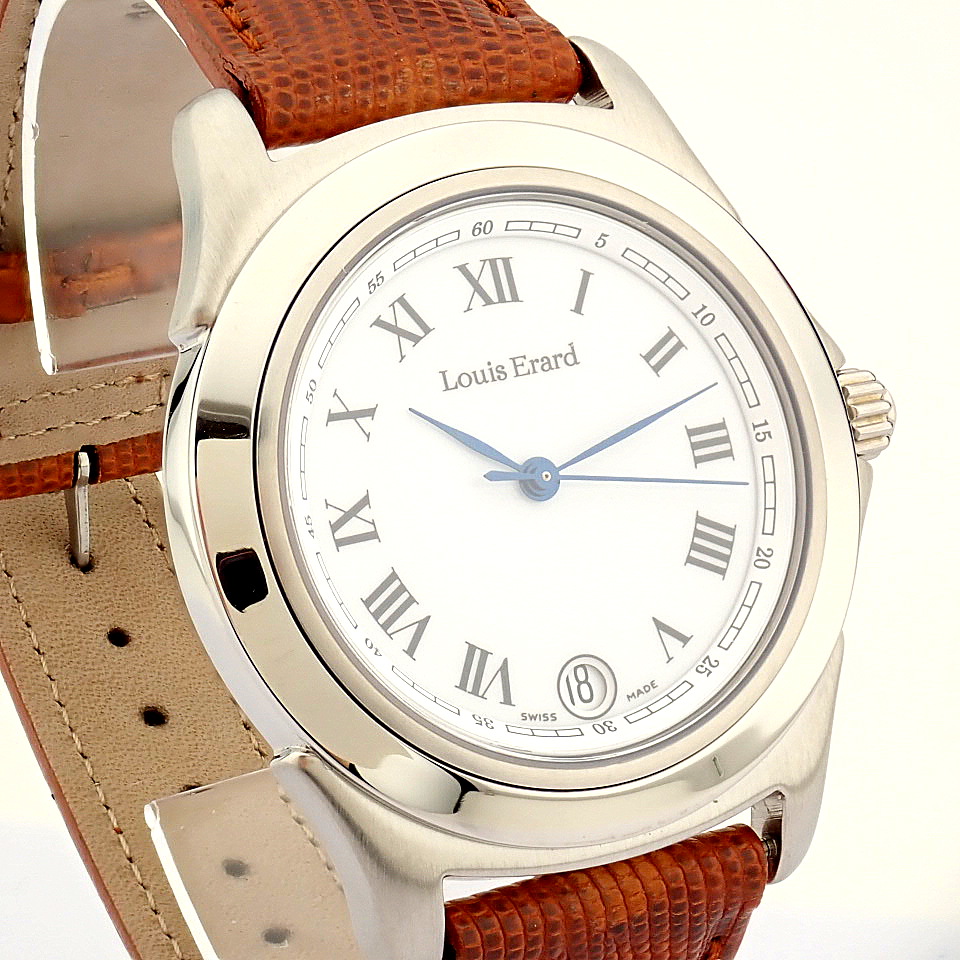 Louis Erard - Gentlmen's Steel Wrist Watch - Image 2 of 9