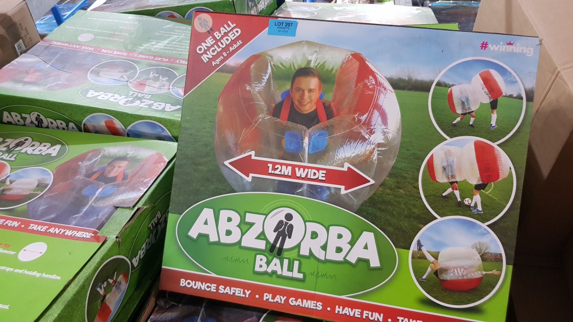 6x #Winning Abzorba Ball RRP £40 Each. (Units Have Return To Manufacturer Sticker). - Image 3 of 3