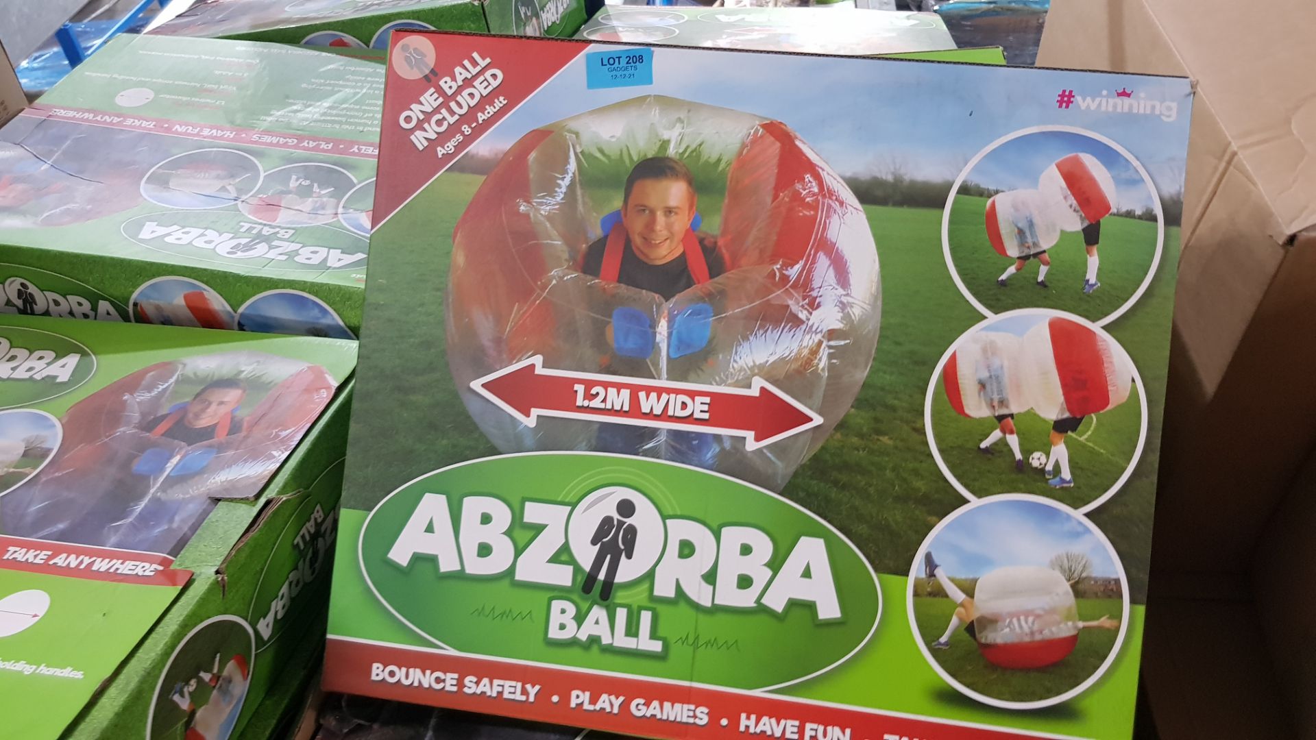 6x #Winning Abzorba Ball RRP £40 Each. (Units Have Return To Manufacturer Sticker). - Image 3 of 3