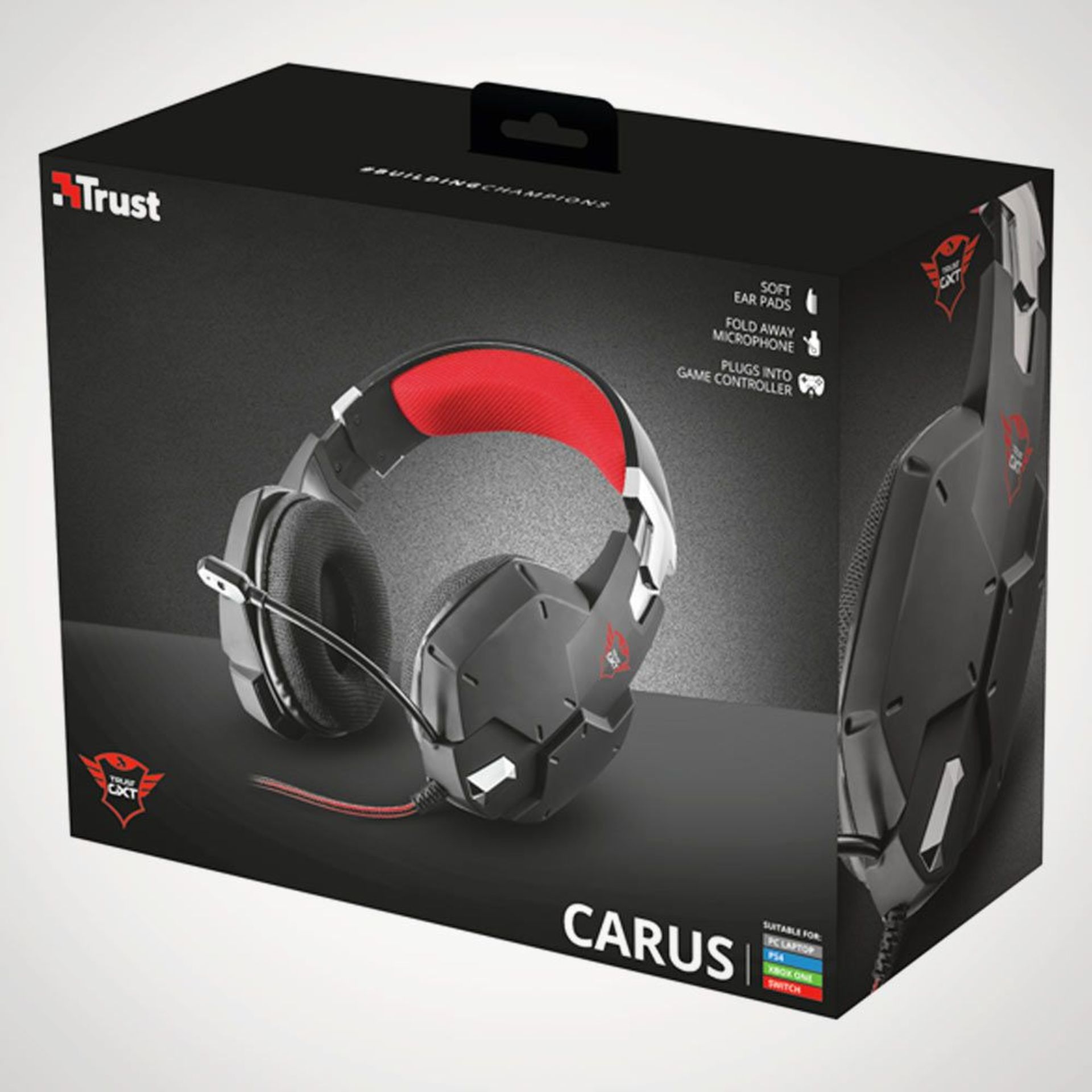 (P5) 6x Trust GXT 322 Carus Multi Platform Gaming Headset RRP £29.99 Each. (Units Have Return To Ma - Image 2 of 3