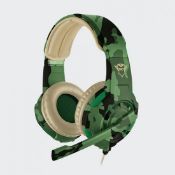 (P5) 7x Trust GXT 310C Radius Jungle Camo Gaming Headset RRP £20 Each. (Units Have Return To Manufa