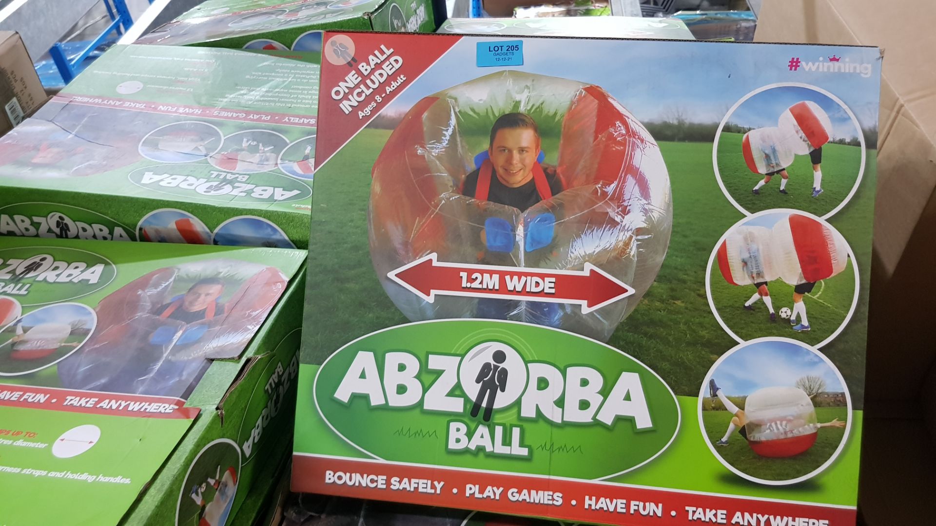 6x #Winning Abzorba Ball RRP £40 Each. (Units Have Return To Manufacturer Sticker). - Image 3 of 3