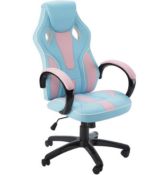 2x X-Rocker Chair. To Include 1x Maverick Office Gaming Chair Bubblegum Pink Edition. (1x Damage To