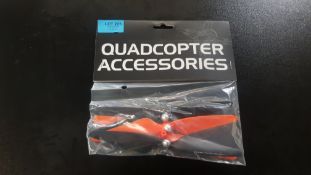 (14) Approx 32x Quadcopter Accessories Packs (All New, Sealed). Each Pack Contains 5x Sets Of 4x La