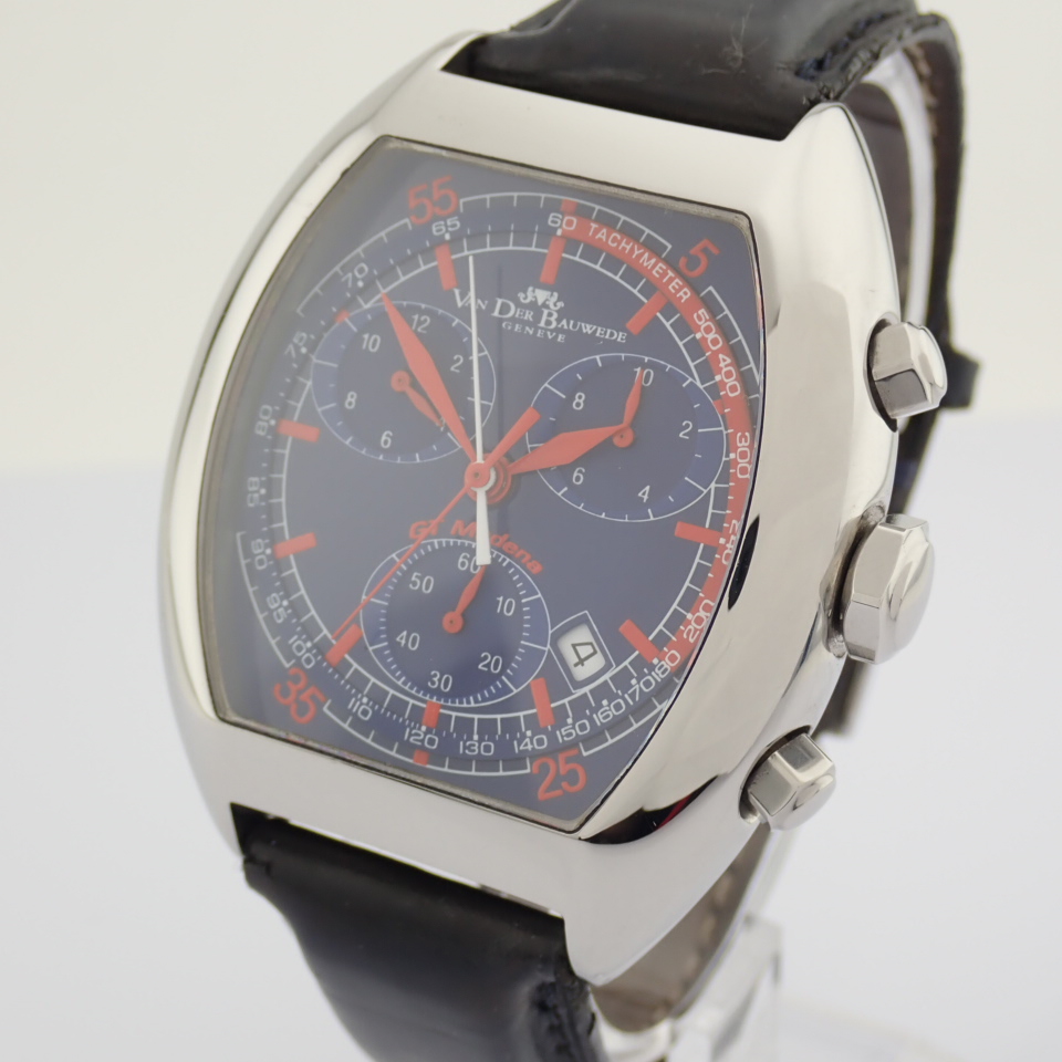 Van Der Bauwede / GT MODENA - Gentlemen's Steel Wrist Watch - Image 12 of 12