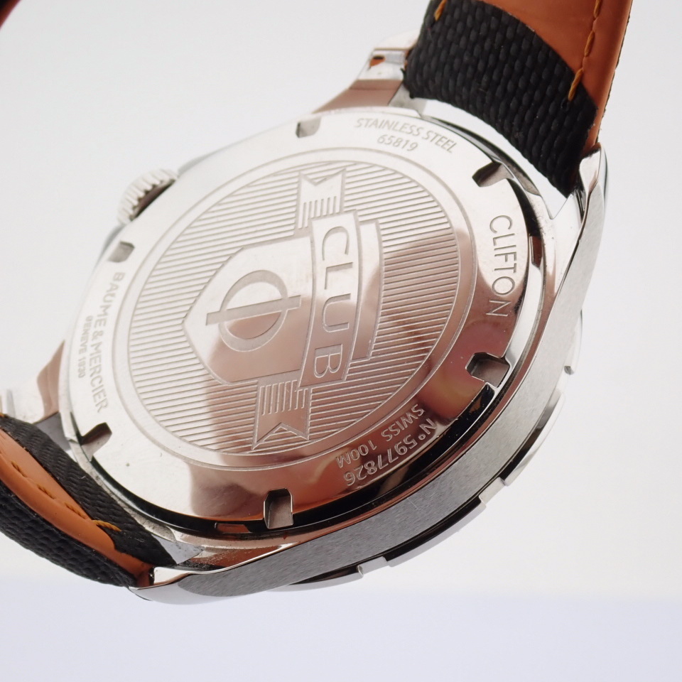 Baume & Mercier / Clifton Club - Gentlemen's Steel Wrist Watch - Image 14 of 15
