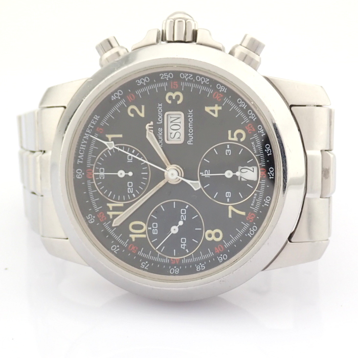 Maurice Lacroix / 39721 Automatic Chronograph - Gentlemen's Steel Wrist Watch - Image 6 of 17