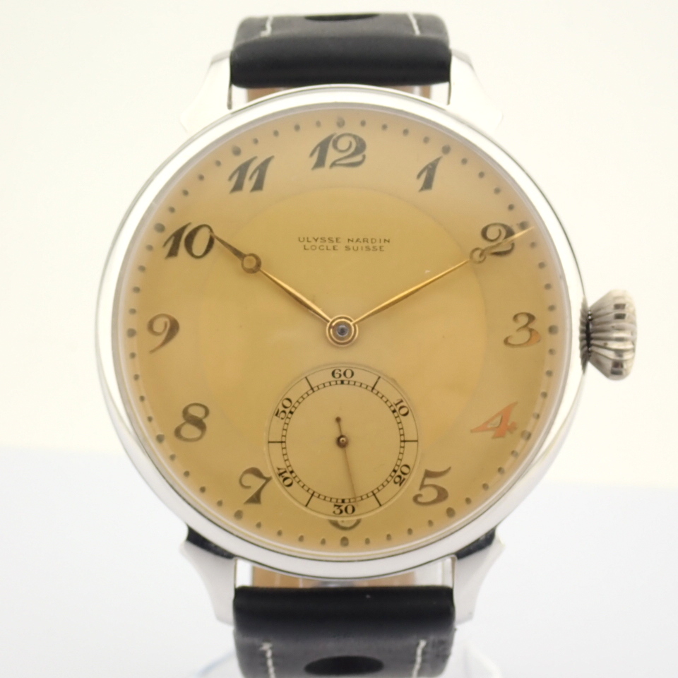 Ulysse Nardin / Locle Suisse Marriage Watch - Gentlemen's Steel Wrist Watch - Image 7 of 15
