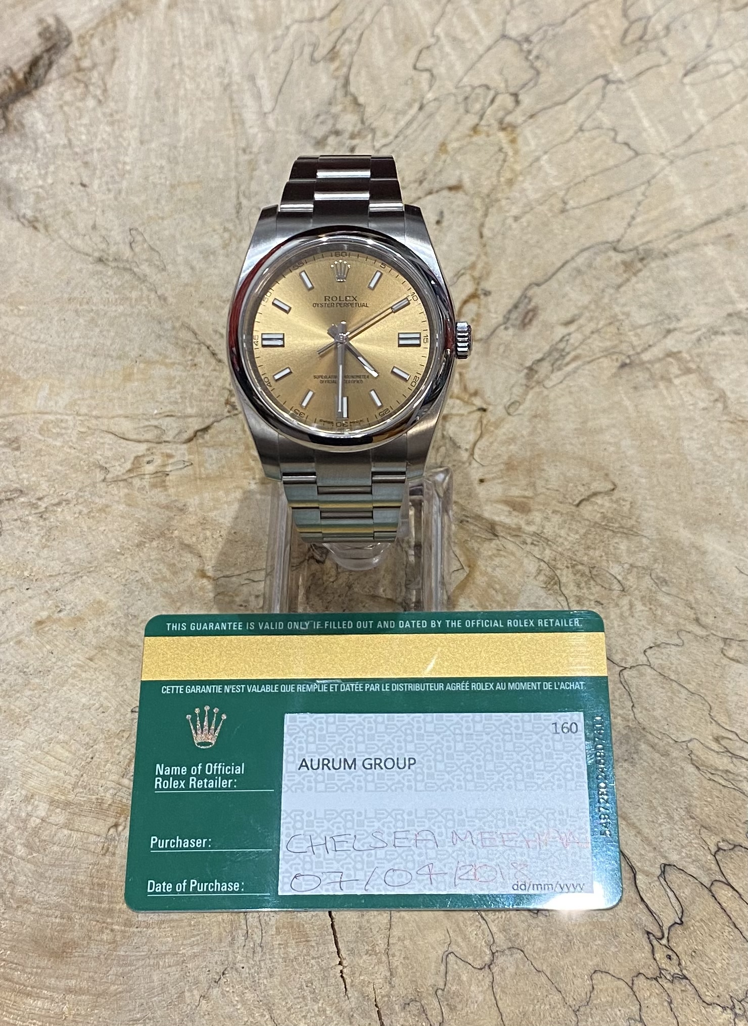 Rolex Oyster Perpetual 116000 (2018), 3 Yr Rolex Guarantee Remaining - Image 6 of 12