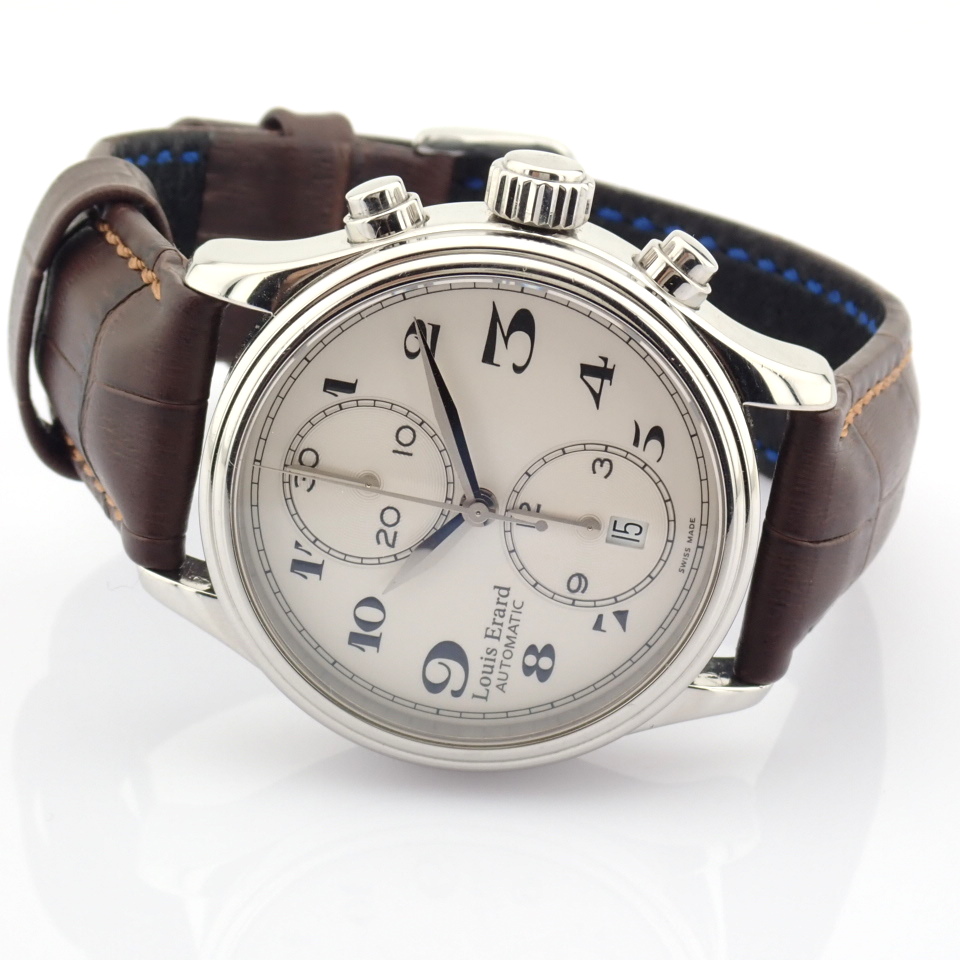 Louis Erard / Heritage Chrono - Gentlemen's Steel Wrist Watch - Image 13 of 13