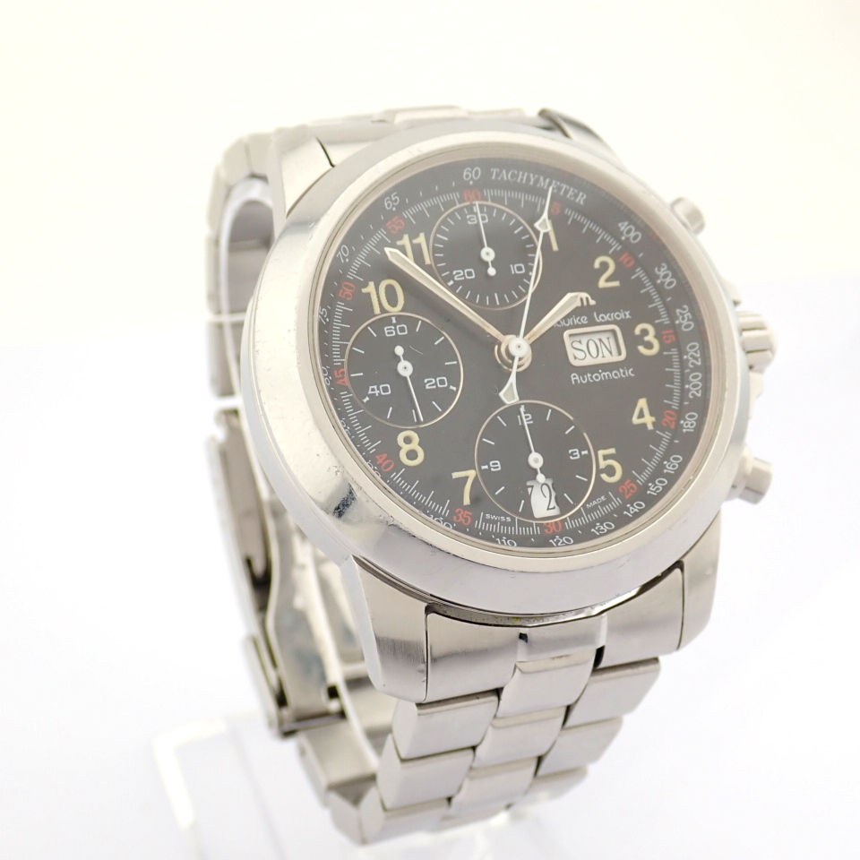 Maurice Lacroix / 39721 Automatic Chronograph - Gentlemen's Steel Wrist Watch - Image 4 of 17