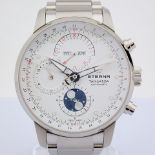 Eterna / Tangaroa Moonphase Chronograph (Unworn) - Gentlemen's Steel Wrist Watch