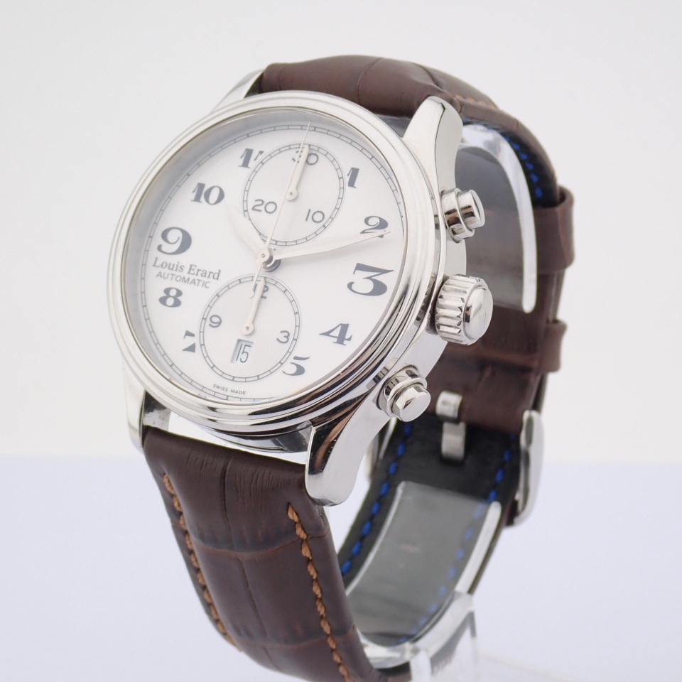 Louis Erard / Heritage Chrono - Gentlemen's Steel Wrist Watch - Image 7 of 13
