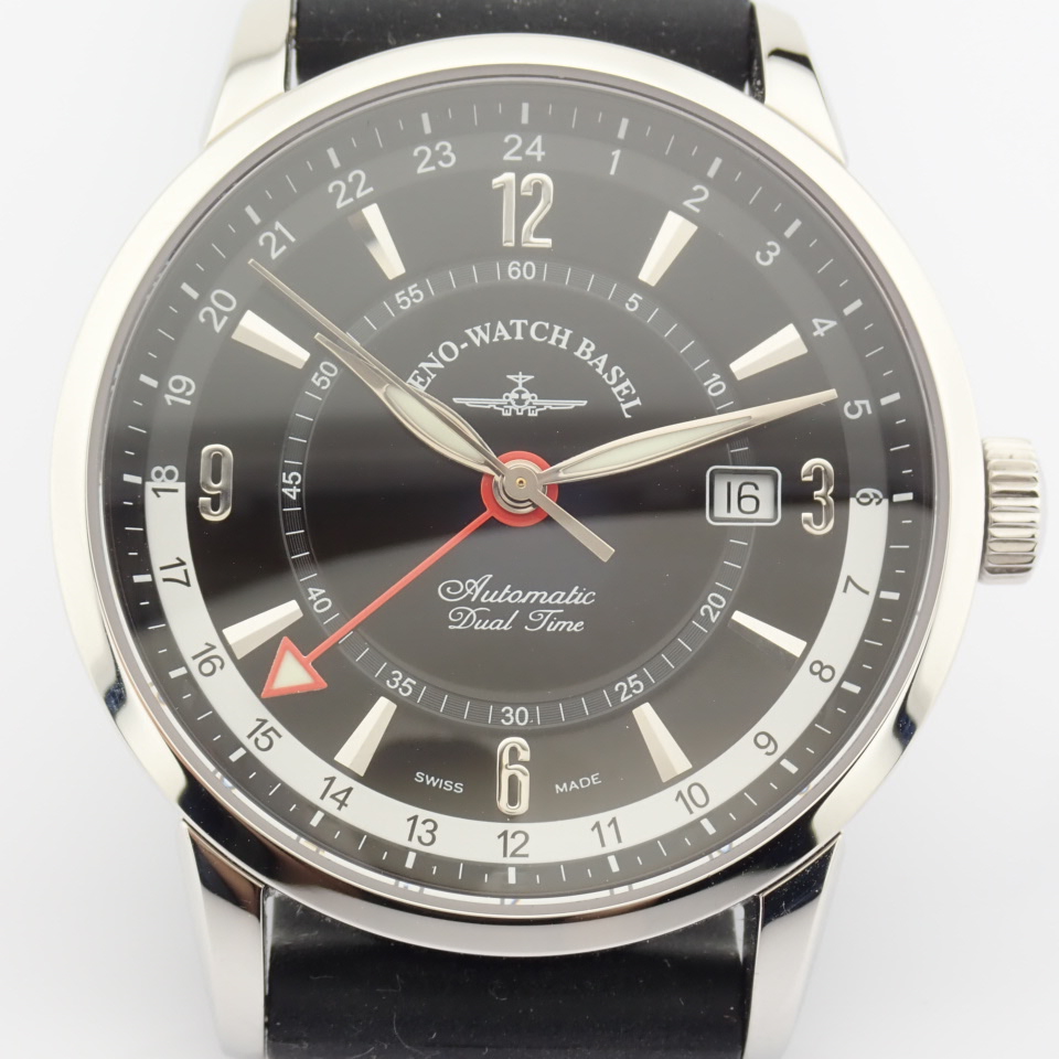 Zeno-Watch Basel / Magellano GMT (Dual Time) - Gentlemen's Steel Wrist Watch - Image 11 of 13