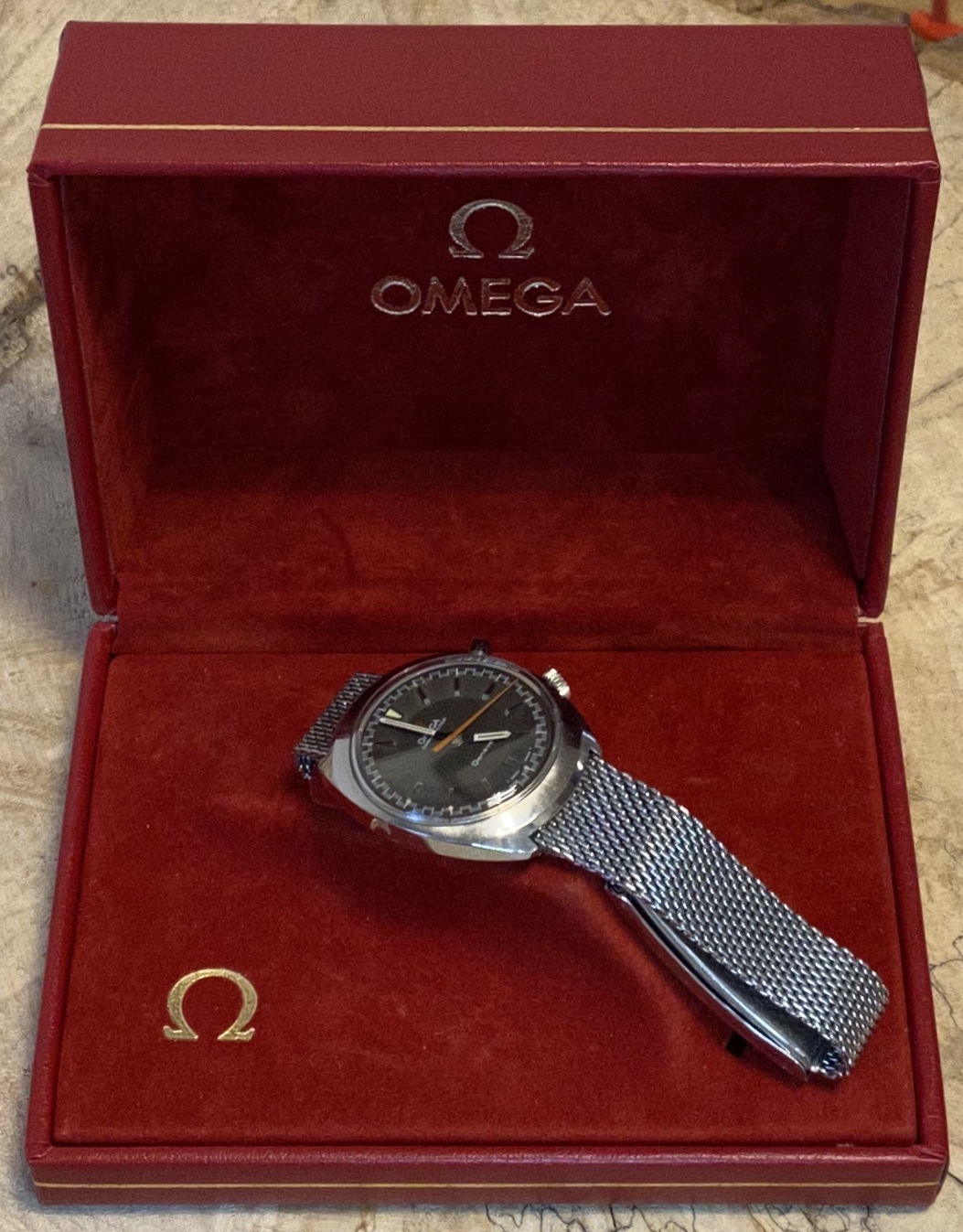 Omega. Chronostop 145.009 (Manual Wind) 12 month guarantee - Image 9 of 11