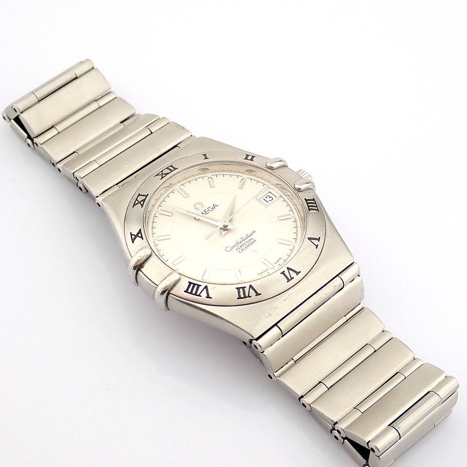 Omega / Constellation Perpetual Calendar 35mm - Gentlemen's Steel Wrist Watch - Image 9 of 12
