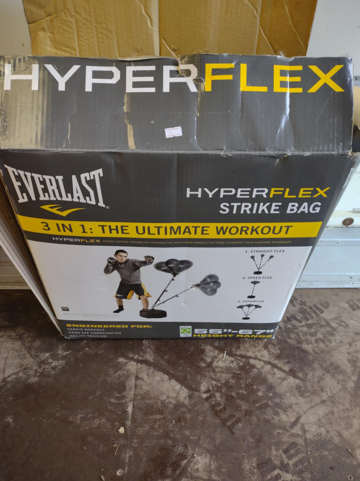 Everlast hyperflex strike bag. RRP £71.99. Grade U.